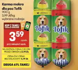 Delikatesy Centrum Karma mokra dla psa Tofik oferta
