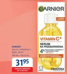 dm drogerie markt Serum z witaminą C Garnier oferta