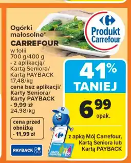 Carrefour Ogórki Carrefour oferta