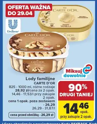 Carrefour Lody Carte D'or oferta
