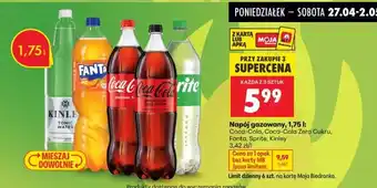 Biedronka Napój gazowany Coca-Cola Zero Cukru oferta