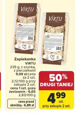 Carrefour Zapiekanka Virtu oferta