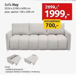 Black Red White Sofa oferta