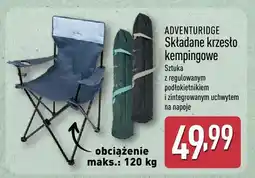 ALDI Składane krzesło kempingowe Adventuridge oferta