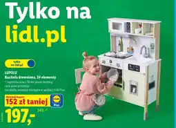 Lidl Kuchnia drewniana Lupilu oferta