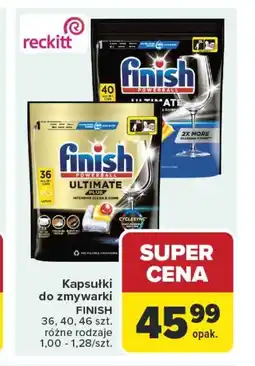Carrefour Kapsułki do zmywarki Finish oferta