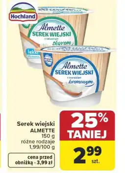 Carrefour Market Serek wiejski Almette oferta