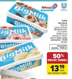 Carrefour Market Lody Big Milk oferta