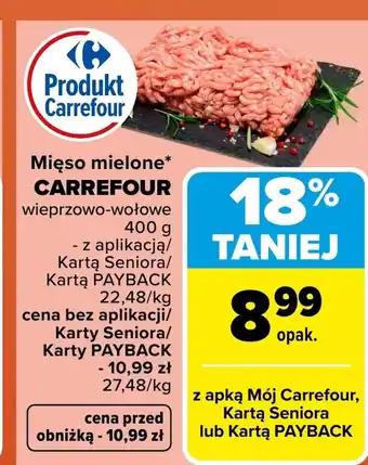 Carrefour Market Mięso mielone Carrefour oferta