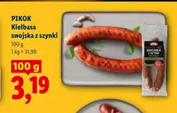 Lidl Kiełbasa Pikok oferta