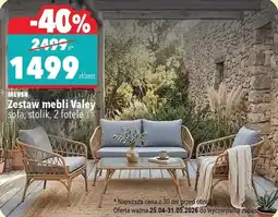 Biedronka Zestaw mebli ogrodowych oferta