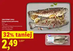 Lidl Pstrąg tęczowy oferta