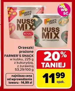 Carrefour Market Orzeszki smażone Farmer's Snack oferta