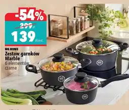 Biedronka Zestaw garnków MG Home oferta