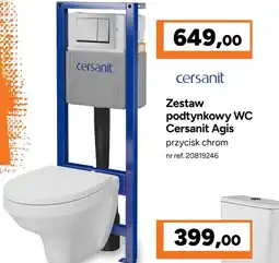 Bricoman Cersanit Zestaw podtynkowy WC Agis oferta
