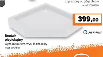 Savana Brodzik pięciokątny