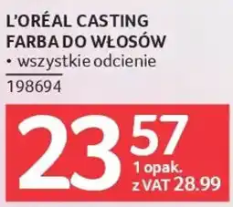 Selgros L'ORÉAL CASTING FARBA DO WŁOSÓW oferta