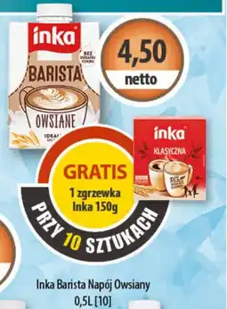 DUO-TES Inka Barista Napój Owsiany oferta