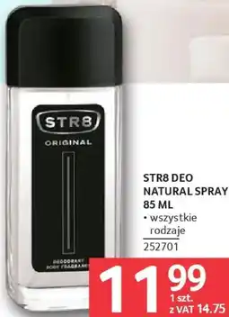Selgros STR8 DEO NATURAL SPRAY 85 ML oferta