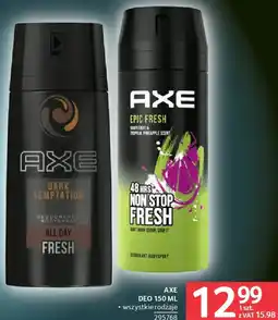 Selgros AXE DEO 150 ML oferta
