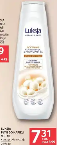 Selgros LUKSJA PŁYN DO KĄPIELI 900 ML oferta
