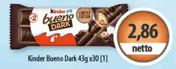 DUO-TES Kinder Bueno Dark oferta