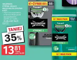 Selgros WILKINSON XTREME 3 BLACK MASZYNKI DO GOLENIA 8 SZT. oferta