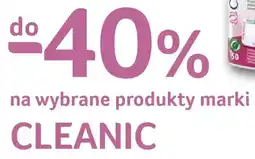 Selgros wybrane produkty marki CLEANIC oferta