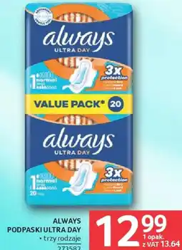 Selgros ALWAYS PODPASKI ULTRA DAY oferta