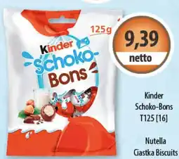 DUO-TES Kinder Schoko-Bons T125 oferta