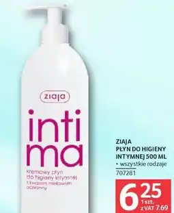 Selgros ZIAJA PŁYN DO HIGIENY INTYMNEJ 500 ML oferta