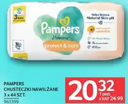 Selgros PAMPERS CHUSTECZKI NAWILŻANE 3 x 44 SZT. oferta