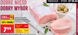 Biedronka Schab wieprzowy bez kości pakowany próżniowo Kraina Mięs oferta