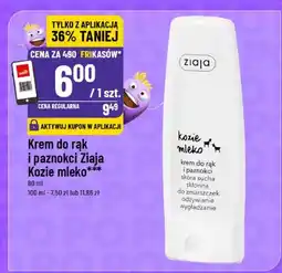 Polomarket Krem do rąk i paznokci Ziaja Kozie mleko oferta