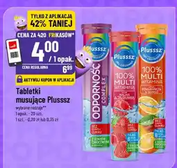 Polomarket Tabletki musujące Plusssz 100% Multi Witamina Pomarańcza Mango oferta