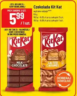 Polomarket Czekolada Kit Kat Salted Caramel oferta