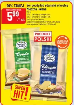 Polomarket Ser edamski w kostce Mleczna Polana oferta