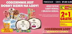 Biedronka Lody Koral i Bracia Koral oferta