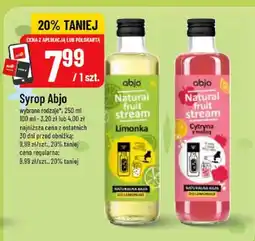 Polomarket Syrop Abjo Cytryna z maliną oferta