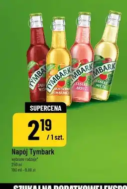 Polomarket Napój Tymbark wybrane rodzaje oferta