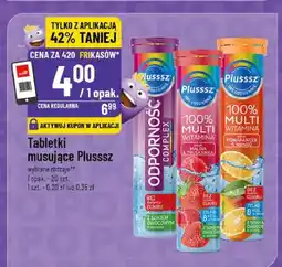 Polomarket Tabletki musujące Plusssz 100% multi witamina pomarańcza i mango oferta