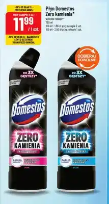 Polomarket Płyn Domestos Zero Kamienia blue żel do toalet oferta