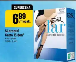 Polomarket Skarpetki damskie Gatta 15 den kolor golden oferta