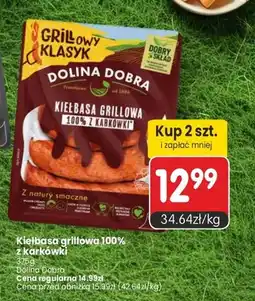 Market Point Kiełbasa grillowa 100% z karkówki Dolina Dobra oferta