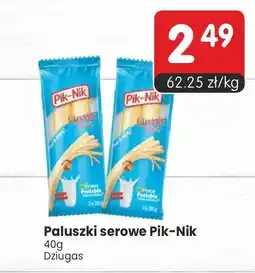 Market Point Paluszki serowe Pik-Nik Dziugas oferta