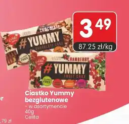 Market Point Ciastko Yummy bezglutenowe cranberry fruit cake Celita oferta