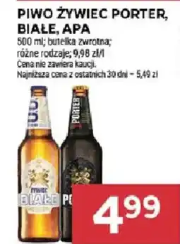 Stokrotka Market Piwo żywiec porter, białe, apa oferta