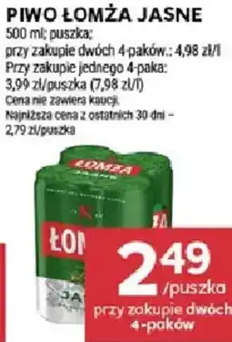 Stokrotka Market Piwo łomża jasne oferta
