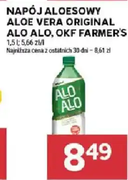 Stokrotka Market Napój aloesowy aloe vera original alo alo, okf farmer's oferta