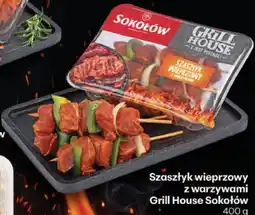 Delikatesy Centrum Szaszłyk wieprzowy z warzywami Grill House Sokołów oferta